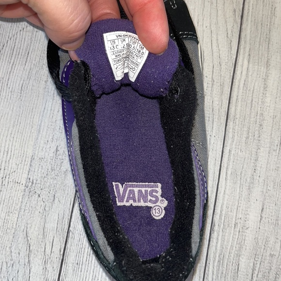 Kids Vans size 13 - Picture 4 of 6